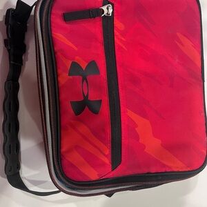 Under Armour Red and Black Lunchbox